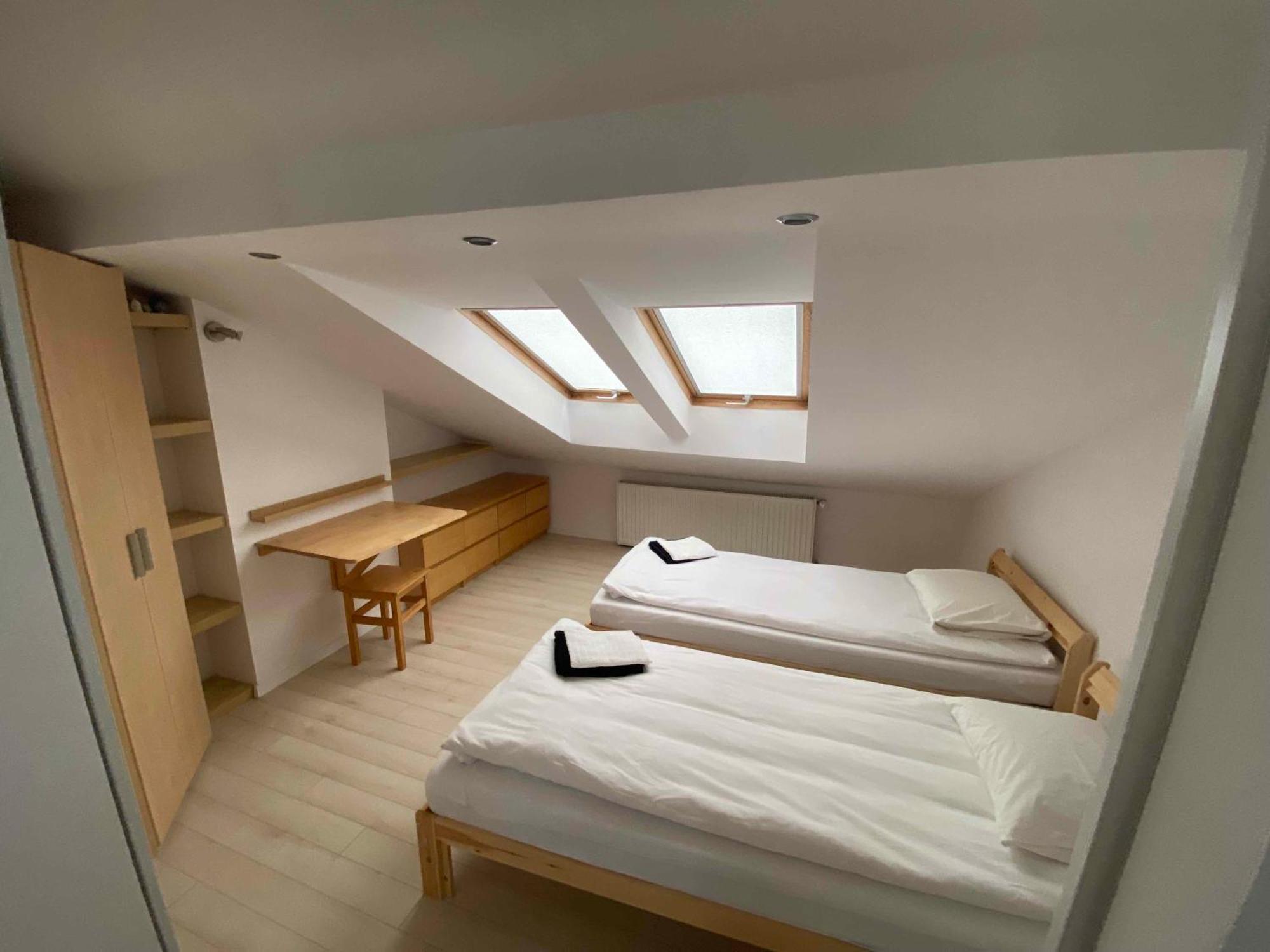 Apartamento Kleine Weisse Doppelhaushaelfte Częstochowa Exterior foto